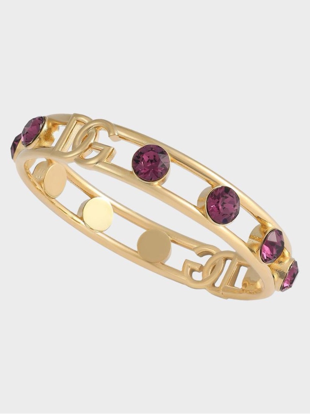 Dolce & Gabbana Open DG Jeweled Bangle Bracelet